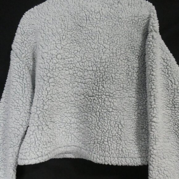 GARAGE | xs - extra small | Light Blue Lightweight Teddy - Sherpa Jacket - Picture 14 of 15